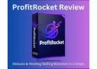ProfitRocket Review – Domain Hosting Selling Technology Here