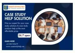 Most reliable case study help solution in Australia 
