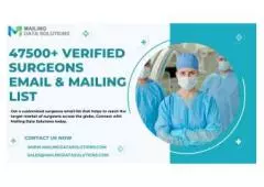 Surgical Precision: Access Surgeons Email List Now