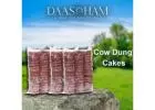 cow dung cake for Agni Homa