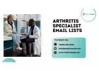 Most Purchased Arthritis Specialist Emails Available | MedicoLeads