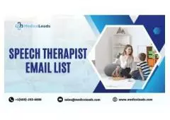Exclusive Speech Therapist Contacts for Direct Outreach