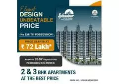 Apex Splendour 2 bhk Apartment in Noida Extenstion