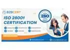 ISO 28001 Certification in New York