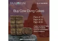 cow dung cakes for Rudra Yagna
