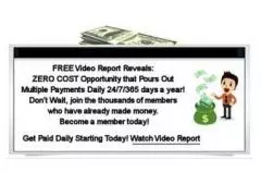 Get Paid Daily Starting Today! Watch Video Report