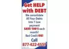 Get HELP with DEBT