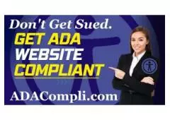 Don't Get Sued Get ADA Website Compliant