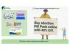 Buy Abortion Pill Pack online with 40% Off.