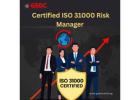 Why Choose ISO 31000 Risk Manager Certification for Risk Management Professionals