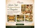 Kerala Style Wedding Planners in Bangalore