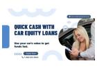 Get Car Equity Loans Nanaimo