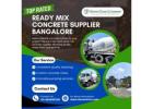 Reinvent RMC | Ready Mix Concrete Supplier Bangalore