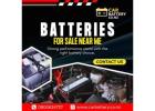 Batteries For Sale near me | Car Battery Price in Auckland
