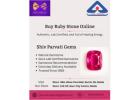 Buy Ruby Stone Online