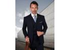 mens grey slim fit suit  in los angeles