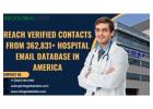 Hospital Email List – Reach Leading U.S. Hospitals
