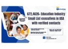 Connect with Top Educators Using a Verified Education Industry Email List