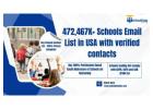Get Verified Schools Email List for Education Marketing Campaigns