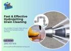 Fast & Effective Hydrojetting Drain Cleaning