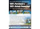 100% FIX & FLIP FINANCING- 1ST TIME & EXPERIENCED INVESTORS OK!