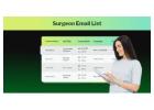 Surgeons Email List for Healthcare Marketing and Lead Generation