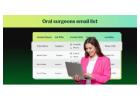 Oral Surgeons Email List for Targeted Healthcare Outreach