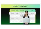 IT Industry Email List – Reach Technology Decision-Makers & Buyers