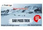 Sar pass trek kasol