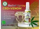 Joint Pain Relief in Sunrise FL | Relief Spray CBD+VENOM for Fast Action Pain Support