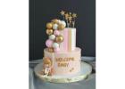Welcome Baby Cake Online | Fresh Designs – Thebakistry.com