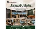 Corporate Interior Designer Firm in Bangalore