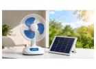 Energy-Efficient Solar Table Fan for Home and Outdoor Use | Moerdon Store