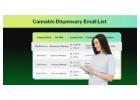 Verified Cannabis Dispensary Email List for B2B Leads