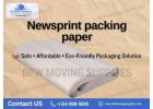 Premium Newsprint Packing Paper for Safe Moving & Shipping