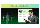 C-Level Executives Email List – Reach Top Business Decision Makers