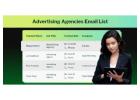 Advertising Agencies Email List for Marketing Prospects