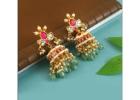 Stylish Kundan Earrings for Women – Elegant Festive Wear