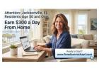 Attention: Jacksonville, FL Residents Age 50 and Over — Ready to Earn Extra Income Online?