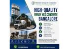 High-Quality Ready Mix Concrete Bangalore