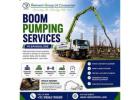 Boom Pumping Services In Bangalore