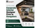 Corporate Interior Designer Firm in Bangalore