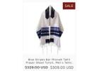 Celebrate Love and Tradition with a Stunning Wedding Tallit from Galilee Silks!