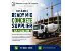Top-Rated Ready Mix Concrete Supplier Bangalore