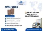 Dish Box for Safe, Secure & Easy Kitchen Packing