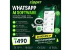 Zipprr WhatsApp Automation Software, Startup-Ready MVP at $490
