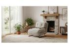 Tartan 4-in-1 Sleeper Sofa Chair with Folding Guest Bed for Small Spaces