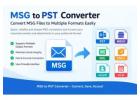 Reliable MSG to PST Converter for Email Conversion