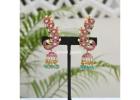 Exquisite Kundan Jhumka Earrings for a Dazzling Statement
