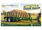 Hay Bale Feeder Trailer for Efficient Farm Feeding